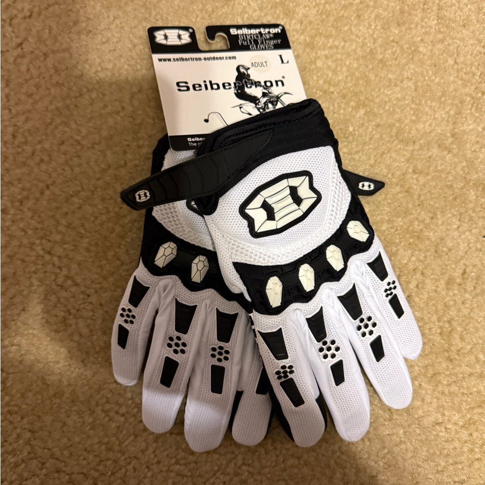 Seibertron Motorcycle Gloves NWT